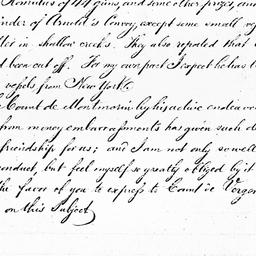 [Document, 1781 April 18]