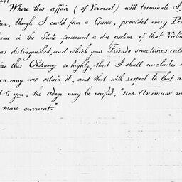 [Document, 1781 November 27]