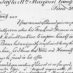 [Document, 1782 August 26]