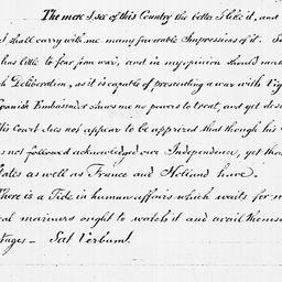 [Document, 1782 September 26]