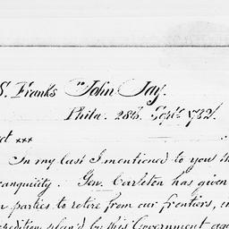 [Document, 1782 September 28]