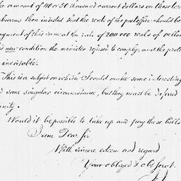 [Document, 1782 March 18]