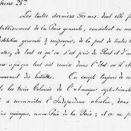 [Document, 1782 August 16]