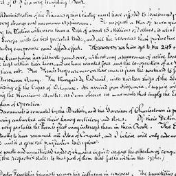 [Document, 1782 August 14]