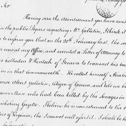 [Document, 1786 May 14]