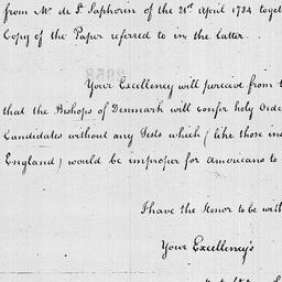 [Document, 1785 March 31]