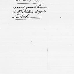 [Document, 1779 January 23]