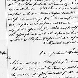 [Document, 1798 May 07]