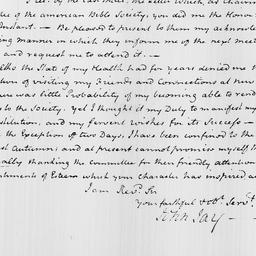 [Document, 1817 April 22]