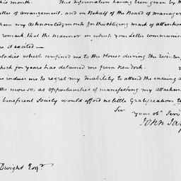 [Document, 1821 May 03]