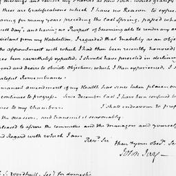 [Document, 1823 March 25]