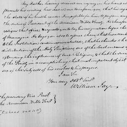 [Document, 1828 January 30]