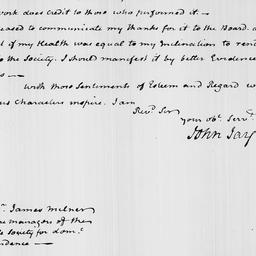[Document, 1819 July 26]