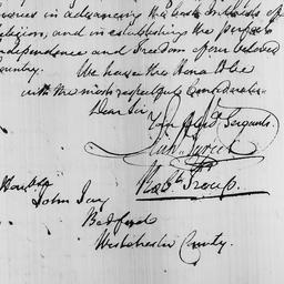 [Document, 1828 March 08]