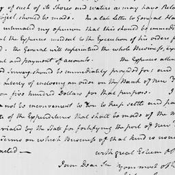 [Document, 1798 November 05]