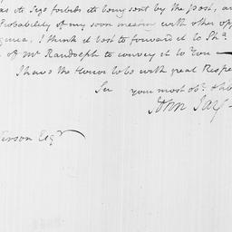 [Document, 1795 July 07]