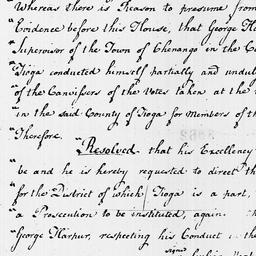 [Document, 1797 January 26]