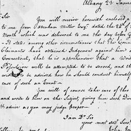 [Document, 1797 January 23]
