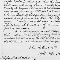 [Document, 1797 January 04]