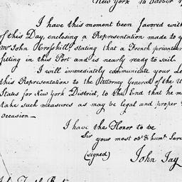 [Document, 1796 October 14]