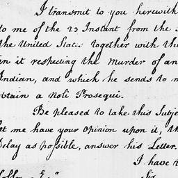 [Document, 1796 September 26]