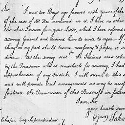[Document, 1796 September 19]