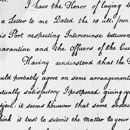 [Document, 1796 September 19]