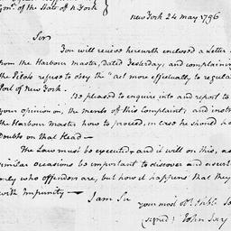[Document, 1796 May 24]