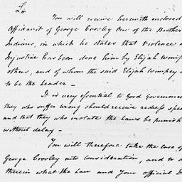 [Document, 1796 January 25]