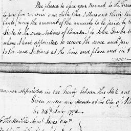 [Document, 1798 July 28]