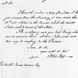 [Document, 1798 April 26]