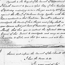 [Document, 1798 March 14]