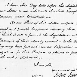 [Document, 1798 January 10]