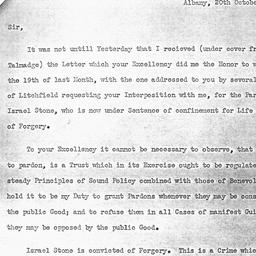 [Document, 1797 October 20]