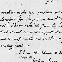 [Document, 1797 October 07]