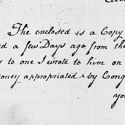 [Document, 1797 October 04]
