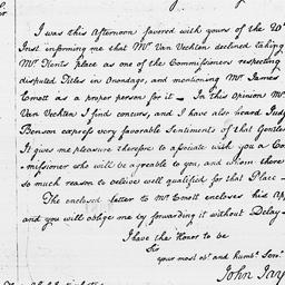 [Document, 1797 May 25]