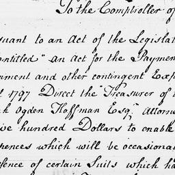 [Document, 1797 September 06]