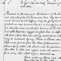 [Document, 1796 December 23]