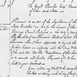 [Document, 1797 January 22]