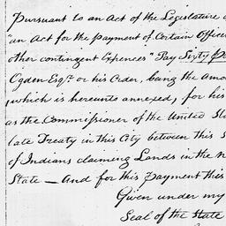 [Document, 1796 July 14]
