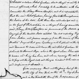 [Document, 1796 June 16]
