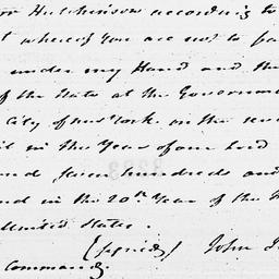 [Document, 1796 April 07]