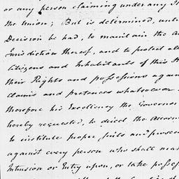 [Document, 1796 February 22]