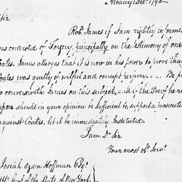 [Document, 1798 December 01]