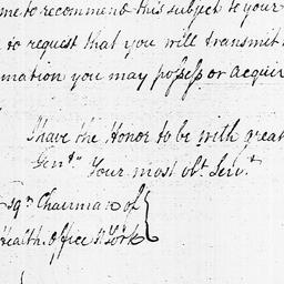[Document, 1798 November 20]