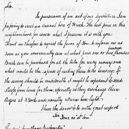 [Document, 1798 October 27]