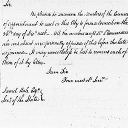 [Document, 1798 October 26]