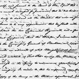 [Document, 1779 January 30]