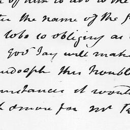 [Document, 1795 August 12]